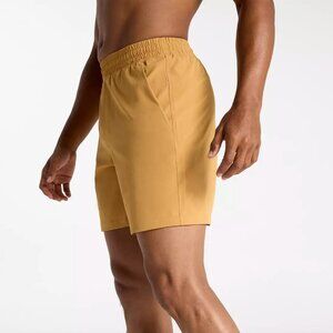 VRST Men's 7" All-In Unlined Short, Palomino Gold, Medium, NWT